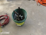 Lot of concrete tools