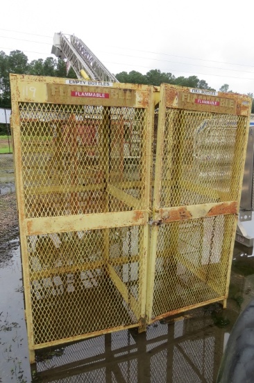 Oxygen/Accet. Tank Enclosure