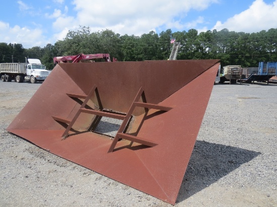 Metal Trough Funnel
