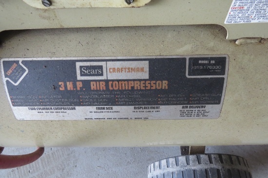 Sears Craftsman 3HP Air Compressor