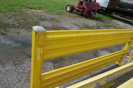 1 pc 92" Steel Barrier
