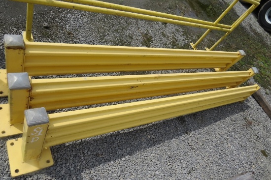 3 pc 116" Steel Barrier