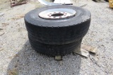 2 Hankook 315/80R22.5 Tires