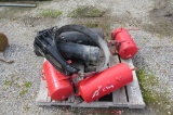 5 Air Tanks & 2 Peterbilt Fuel Straps