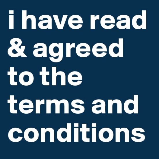 READ THE TERMS & CONDITIONS!!!!