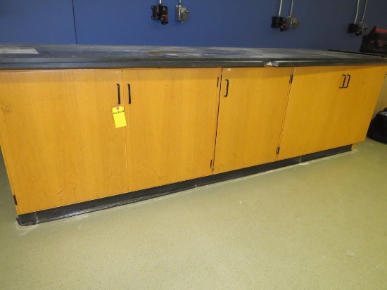 10' x 3' x 23" Cabinet w/Lab Grade Top