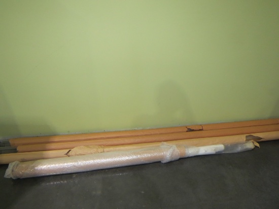 4 NEW plastic tubes