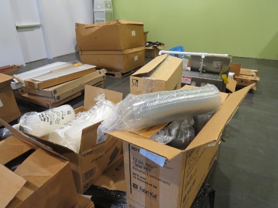 NEW CASES Clear Round/Square Containers/Lids