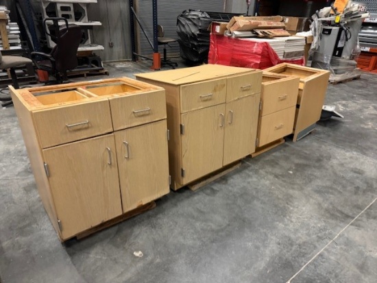 4 Cabinets
