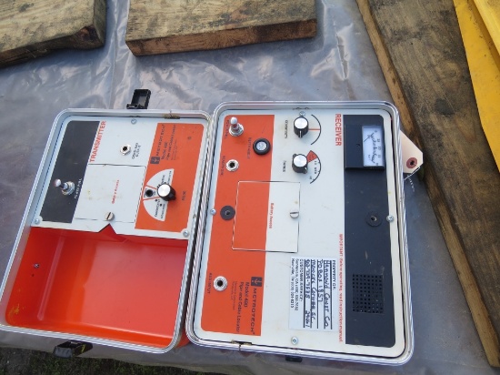 3 sets of pipe locators