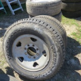 2 Firestone Tires w/Rims