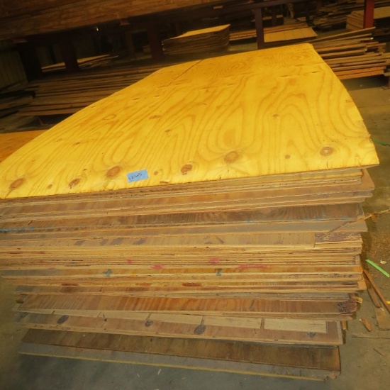 Misc. plywood sheets