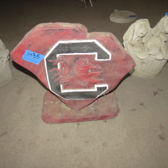 Concrete Statue-SC Gamecock