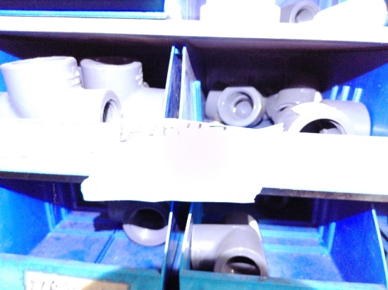 Cabinet and contents