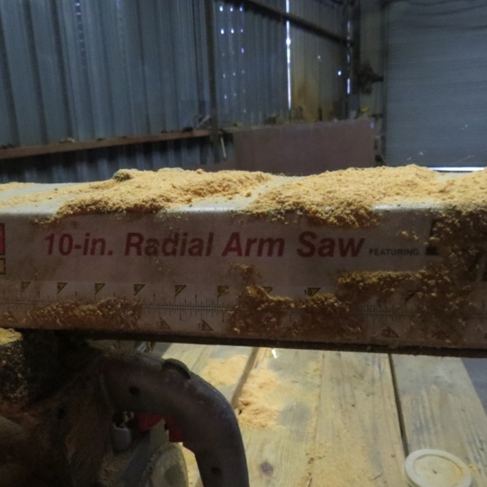Craftsman 10" Radial Arm Saw with Stand