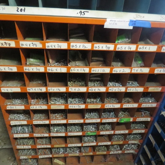Cabinet and contents