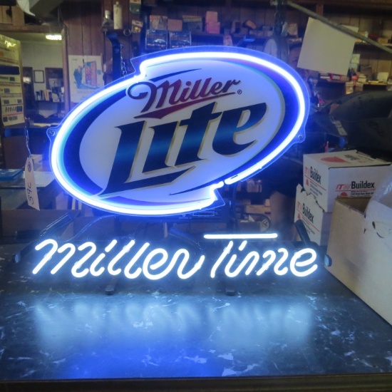 Miller Lite Neon Sign