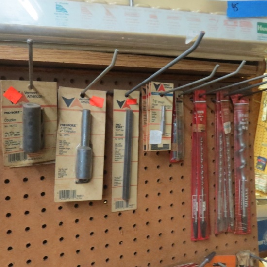Misc. auger and router bits