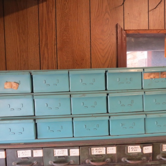 Cabinet and Contents