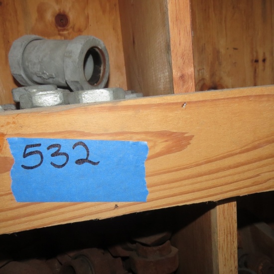 misc. metal pipe fittings, adapters, couplers