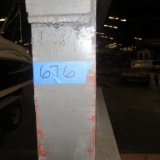 Steel shelving unit