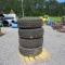 Set of 4 Tires with Rims