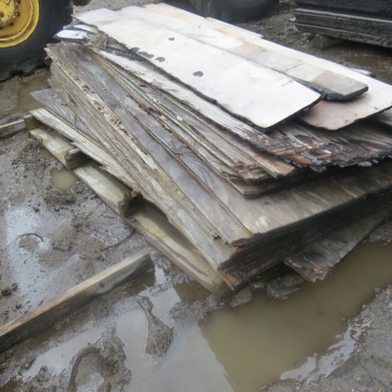 Pallet of Plywood
