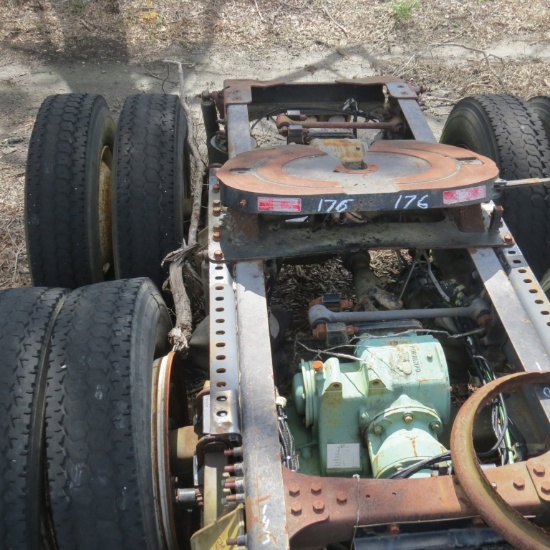 Mack Rear End Cut-Off with Jost 5th Wheel