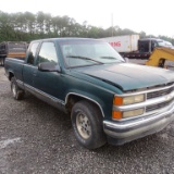 1996 Green Chevy Silverado 1500