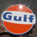 Vintage Gulf Sign