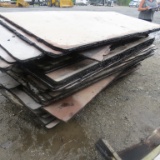 Pallet of Plywood