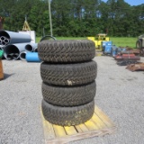 Set of 4 Tires with Rims