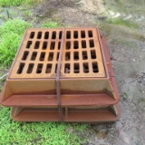 2 Metal Frame & Grates 24