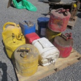 Pallet of Gas Cans