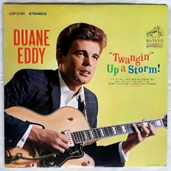 DUANE EDDY: Twangin' Up a Storm! - 1963 Stereo Vinyl LP