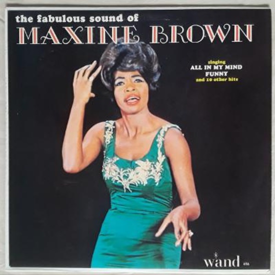 MAXINE BROWN: The Fabulous Sound of Maxine Brown - 1967 Mono Vinyl LP