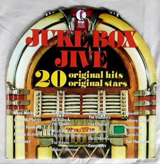 JUKE BOX LIVE: 20 Original Hits, 20 Original Stars - 1975 Mono Vinyl LP