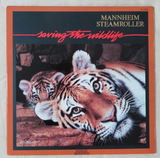 MANNHEIM STEAMROLLER:  Saving The Wildlife 1986 Stereo Vinyl LP