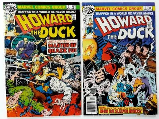 HOWARD THE DUCK - Set of 2 - Marvel Comics