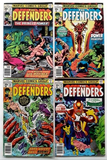 THE DEFENDERS - Set of 4 - Marvel Comics