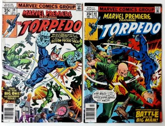 MARVEL PREMIERE Featuring THE TORPEDO - Set of 2 - Marvel Comics