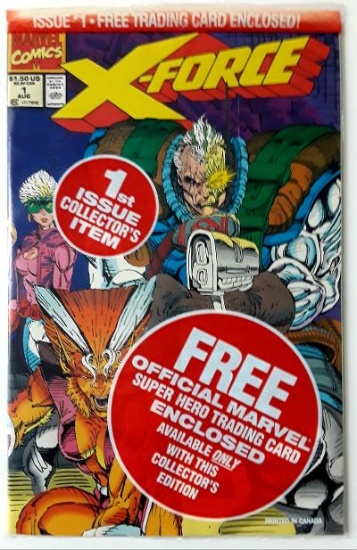 X-FORCE:  1st ISSUE COLLECTOR'S ITEM (Sealed) - Marvel Comics