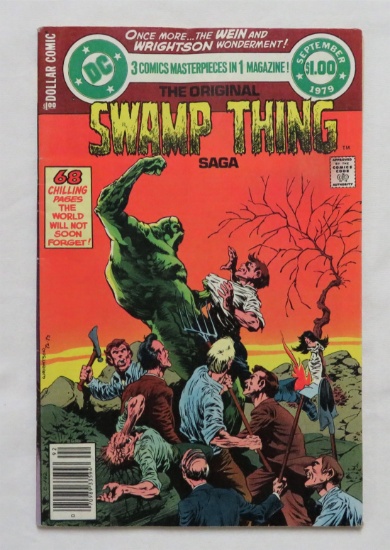 THE SWAMP THING:  3 Comics In One - DC Comics