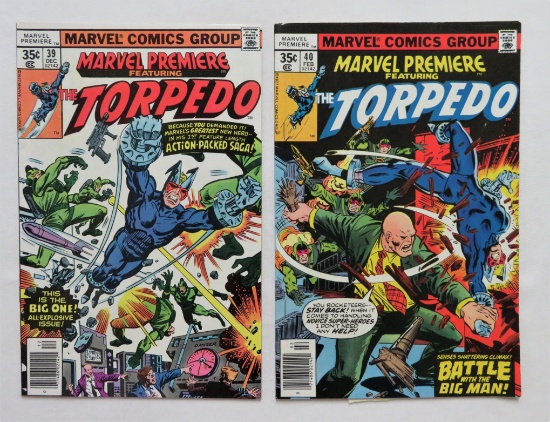 TORPEDO:  Set Of 2 - Marvel Comics