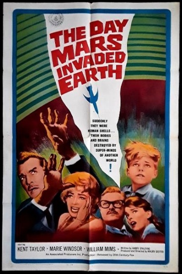 THE DAY MARS INVADED EARTH  (1962)