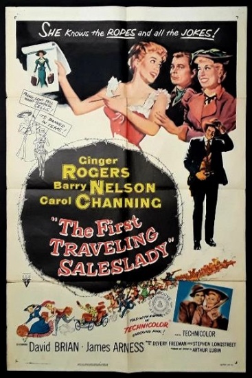 THE FIRST TRAVELING SALESLADY  (1956)