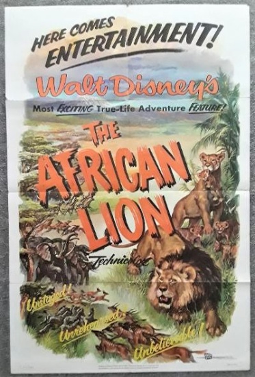 Walt Disney's THE AFRICAN LION  (1955)