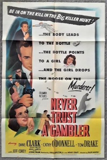 NEVER TRUST A GAMBLER  (1951)