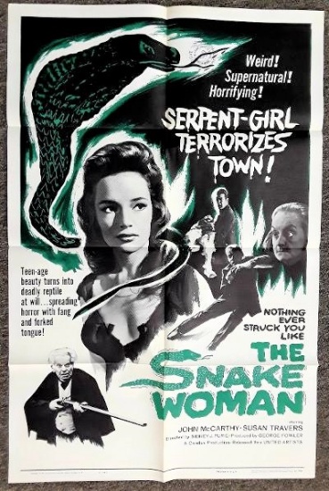 THE SNAKE WOMAN  (1961)