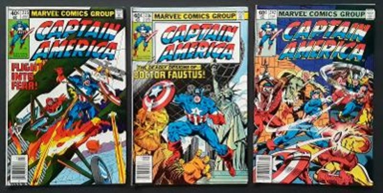 CAPTAIN AMERICA - Set of 3 - Marvel Comics